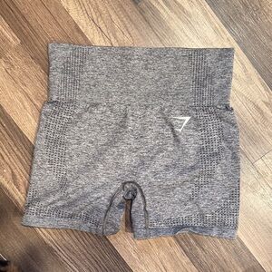 Gymshark grey Women's High-Waisted Shorts